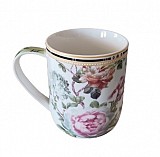 Πορσελάνινη Κούπα White Roses 380ml