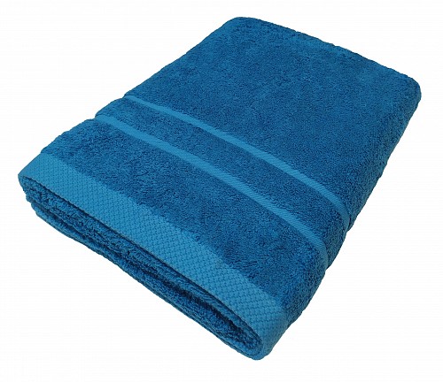 Πετσέτα Πισίνας POOL LUXURY Line Cotton 100% 600gr/m2 Πετρόλ  80x145