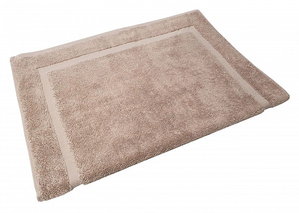 Ταπέτο Μπάνιου PLAIN Line COLOR Cotton 100% 700gr 50x75 BEIGE NEW
