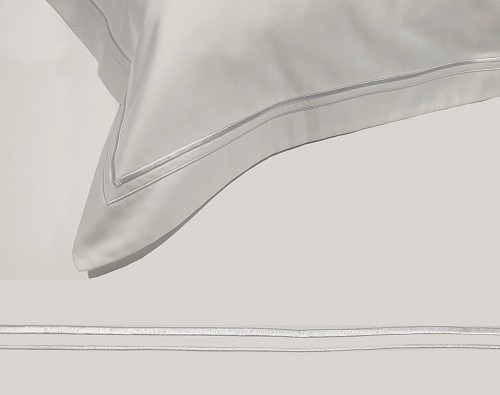 Σεντόνι Cotton Satin Plain Line TC310 Cotton 100% Two Lines 300x310