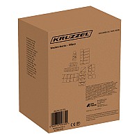 Wooden blocks - 100pcs Kruzzel 22666