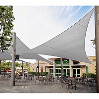 Sunshade sail 4x4x4m-gray Gardlov 23141