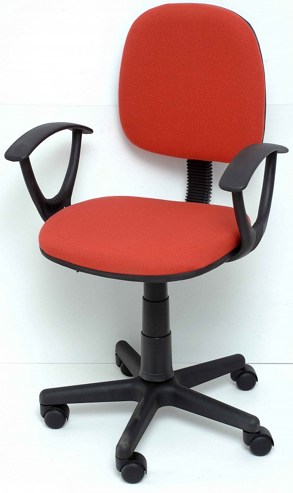 VELCO Pro Systems ΚΑΡΕΚΛΑ ΓΡΑΦΕΙΟΥ ΠΑΙΔΙΚΗ ΚΟΚΚΙΝΗ ΜΕ ΜΠΡΑΤΣΑ -ΔΙΑΣΤΑΣΕΙΣ: 57x47x81/92cm