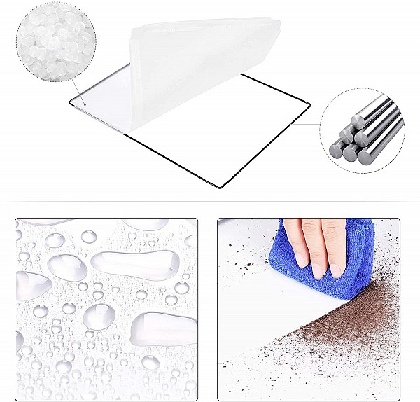 SONGMICS Guinea Pig Playpen, DIY Hutch Cage for Small Pet, White LPC004W01